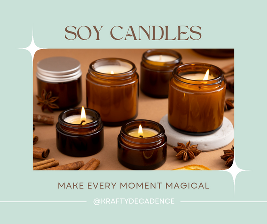 Embracing Eco-Friendly Ambiance: The Beauty of Soy Wax Candles